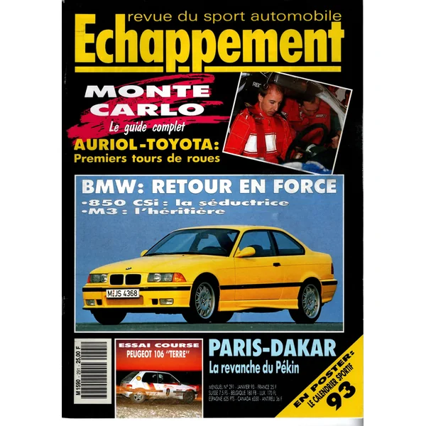 Echappement N°291 Janvier 1993