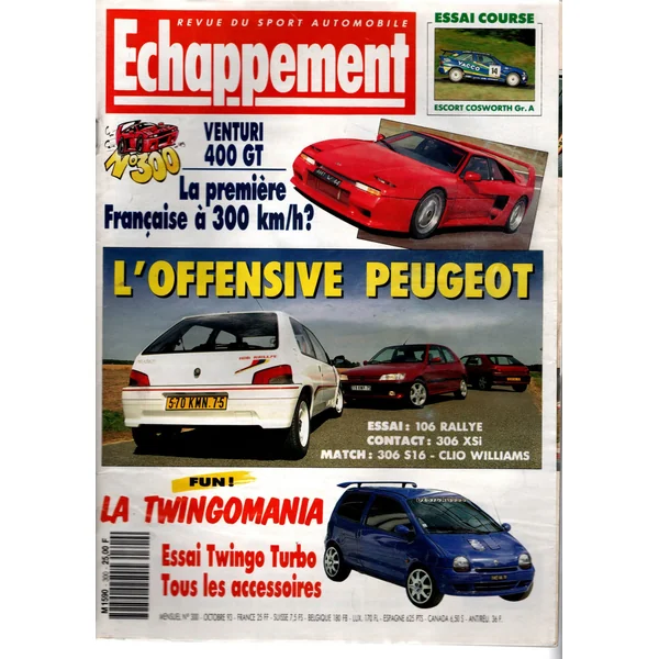 Echappement N°300 Octobre 1993