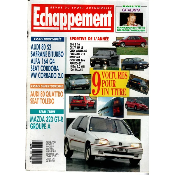Echappement N°302 Décembre 1993