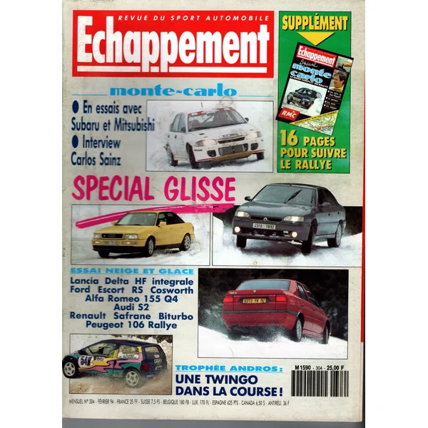 Echappement N°304 Février 1994