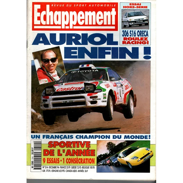 Echappement N°314 Décembre 1994