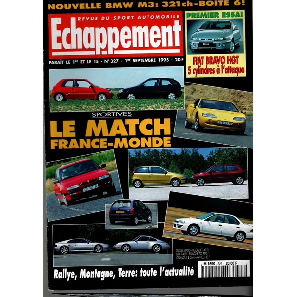Echappement N°327 Septembre 1995