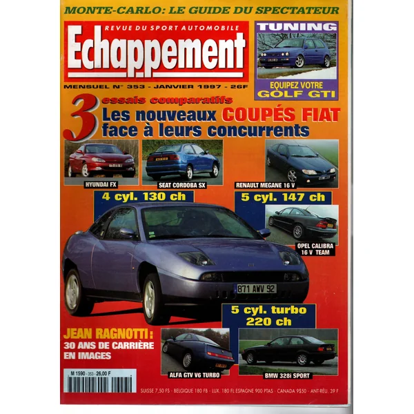 Echappement N°353 Janvier 1997