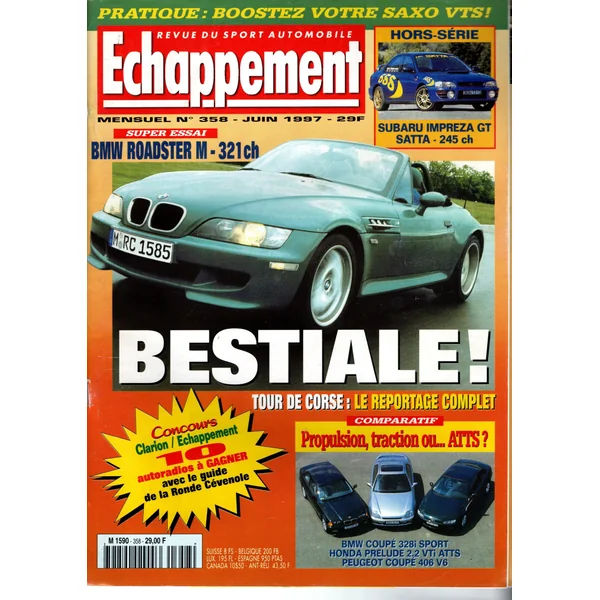 Echappement N°358 Juin 1997
