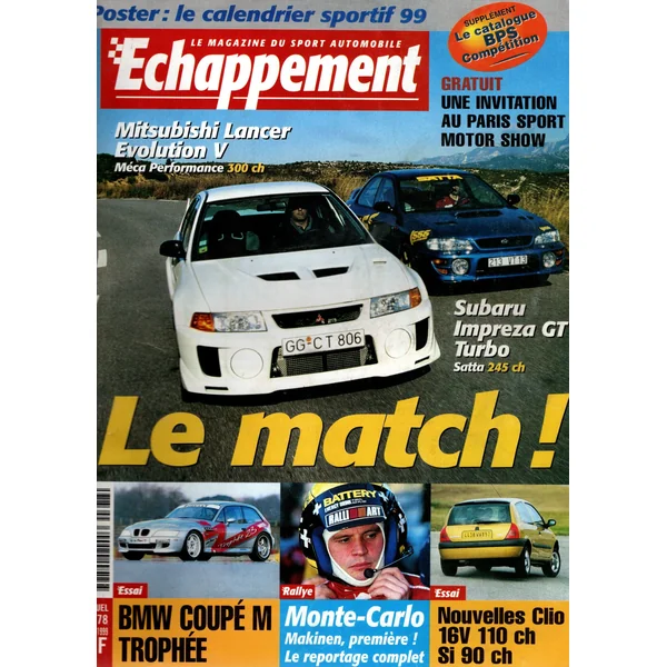 Echappement N°378 Février 1999