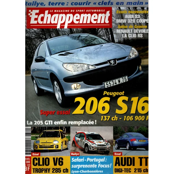 Echappement N°380 Avril 1999