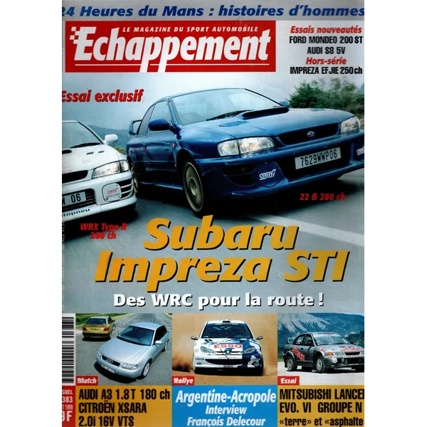 Echappement N°383 Juillet 1999
