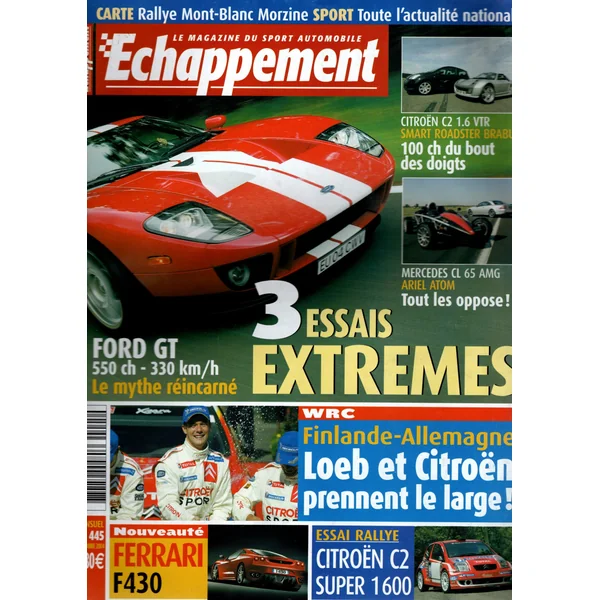 Echappement N°445 Septembre 2004