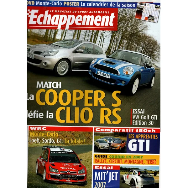 Echappement N°474 Février 2007
