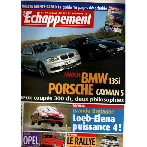Echappement N°485 Janvier 2008