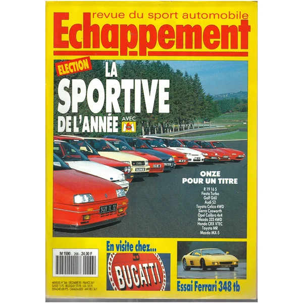 Echappement N° 266 Décembre 1990