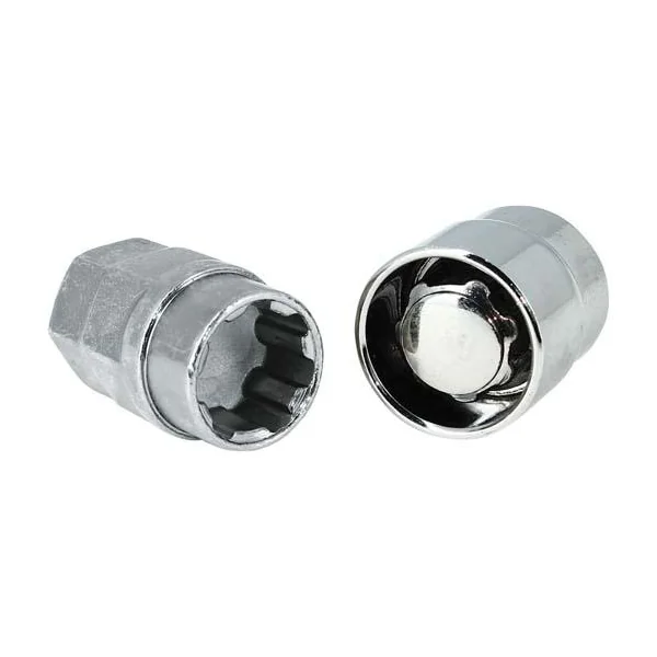 Ecrous antivol 12x1.50 4pcs /2 clefs - BUTZI