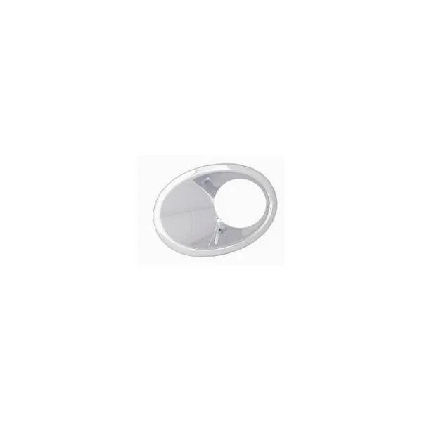 Enjoliveur feu antibrouillard gauche pour NISSAN QASHQAI I phase 2, 2010-2014, chromée, Neuve