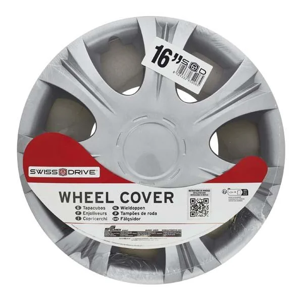 Enjoliveur silver idaho 16 pouces - SWISSDRIV
