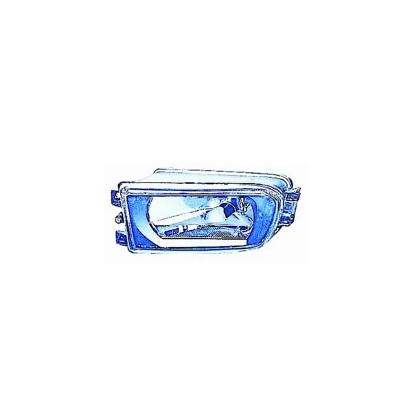 Feu antibrouillard avant gauche pour BMW Serie 5 E39 1995-2003, verre lisse, H7, Neuf