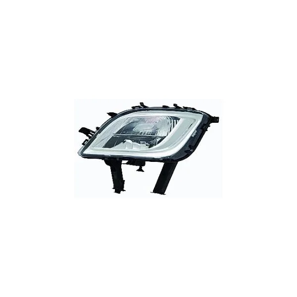 Feu antibrouillard gauche pour OPEL ASTRA J 2010-2012, H3, Corps chromé, Neuf