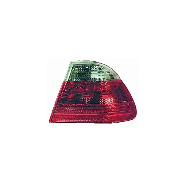 Feu arrière droit extérieur pour BMW série 3 E46 de 1998 à 2001 rouge,