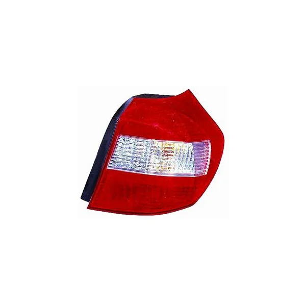 Feu arrière droit pour BMW SERIE 1 E87 de 2004 à 2007, rouge et blanc, Neuf