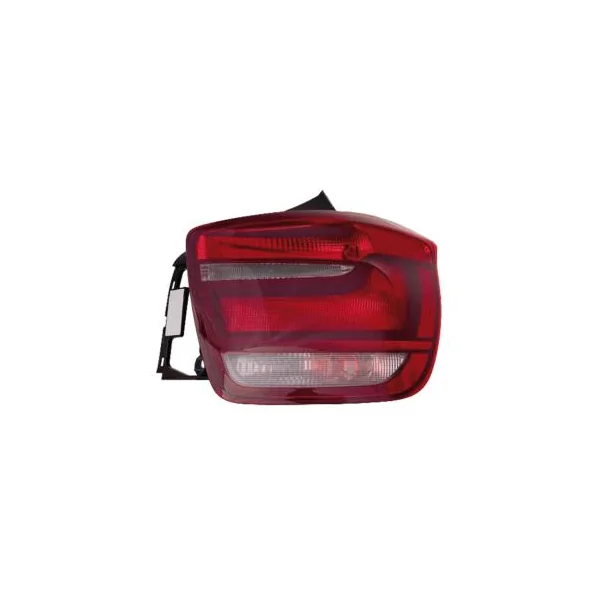 Feu arrière droit pour BMW Serie 1 F20 2011-2015, rouge-incolore, Neuf