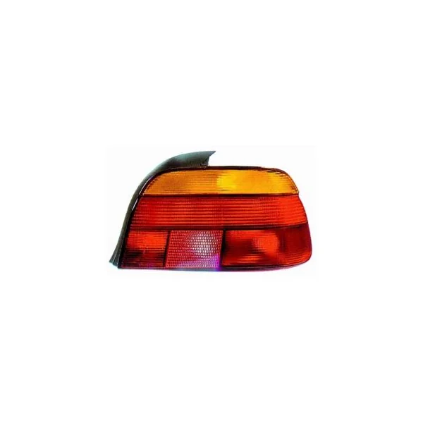 Feu arrière droit pour BMW Serie 5 E39 1995-2003, Rouge/Orange, Mod. 4 portes, Neuf