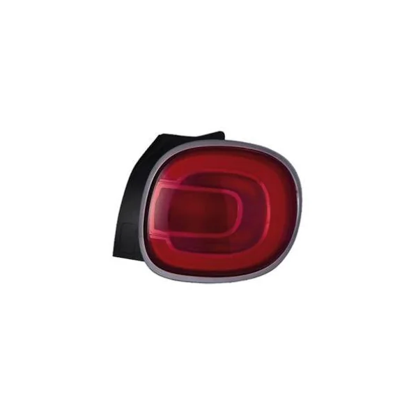 Feu arrière droit pour FIAT 500L phase 1, 2012-2017, led, Neuf