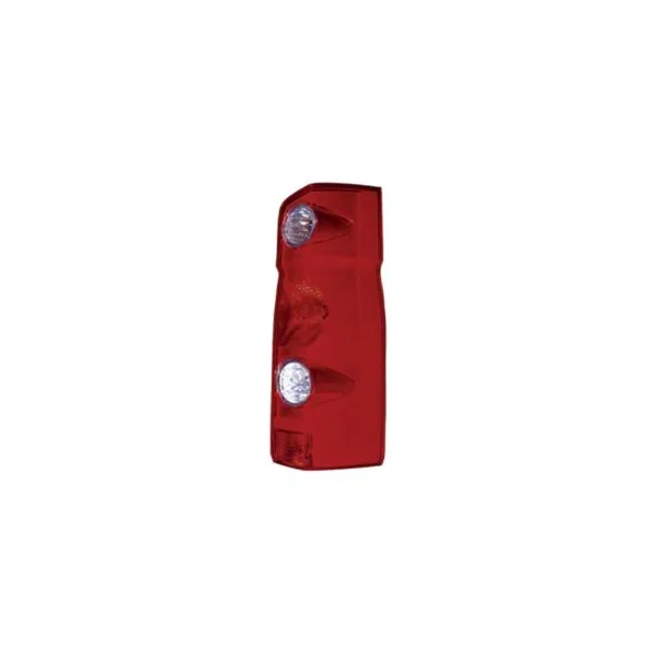 Feu arrière droit pour VOLKSWAGEN CRAFTER phase 2 2011-2017, rouge-incolore, Neuf