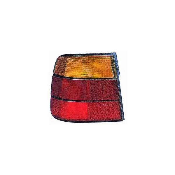 Feu arrière gauche extérieur pour BMW Serie 5 E34 1988-1995, rouge/orange, Mod. 4 portes, Neuf