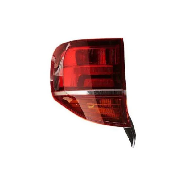 Feu arrière gauche extérieur pour BMW X5 E70 2010-2015, à LED, rouge foncé, Neuf