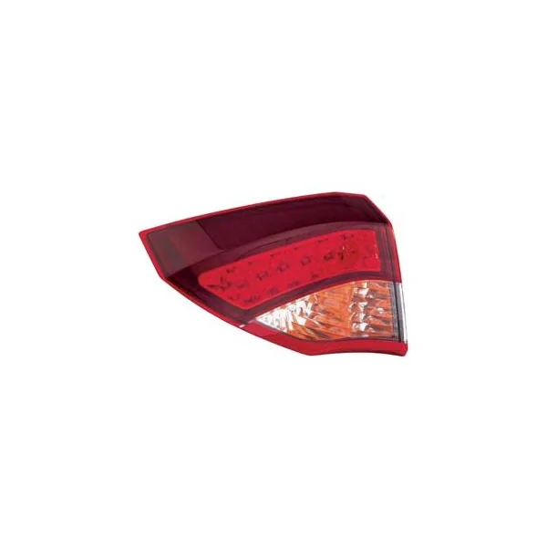 Feu arrière gauche extérieur pour RENAULT LAGUNA III, 2007-2010, rouge, Neuf