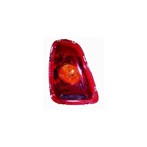 Feu arrière gauche pour MINI R56 de 2006 à 2010, ONE/COOPER, Rouge et orange, Neuf