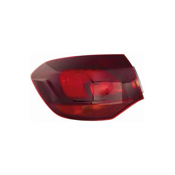 Feu arrière gauche pour OPEL ASTRA J 2010-2012, Rouge foncé, Extérieure, Mod. S.W., Neuf