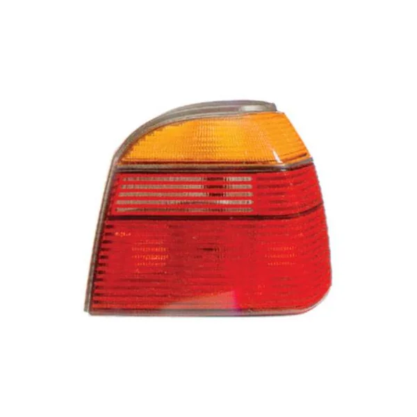 Feu arrière gauche pour VOLKSWAGEN GOLF III 1991-1997, Rouge orange, Neuf