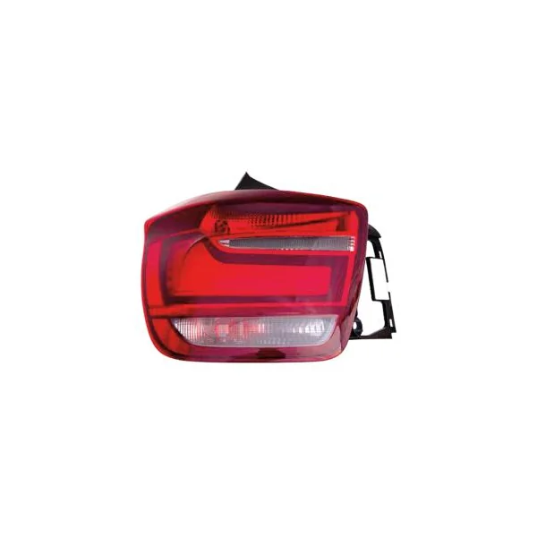 Feu arrière gauche à LED pour BMW Serie 1 F20 2011-2015, rouge-incolore, Neuf