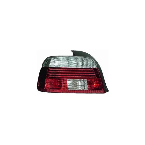 Feu arrière gauche à LED pour BMW Serie 5 E39 1995-2003, Rouge/Blanc, Neuf