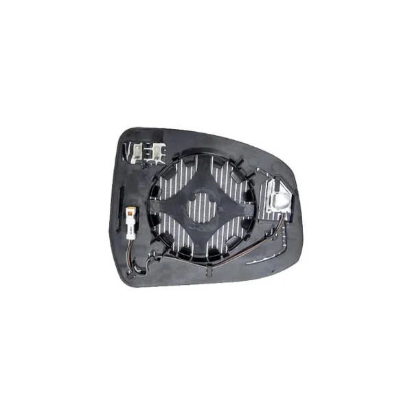 Glace Miroir de rétroviseur extérieur gauche pour FORD Mondeo III phase 2, 2010-2014, BLIS, dégivrant, avec support de fixation, neuf