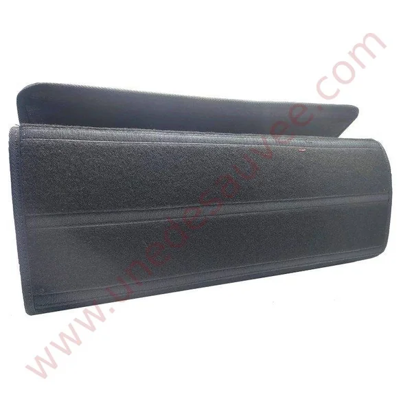 GRAND SAC VOYAGE DE COFFRE TISSU ET SIMILI CUIR BRODE CTI AVEC SCRATCH PEUGEOT 205 CABRIOLET