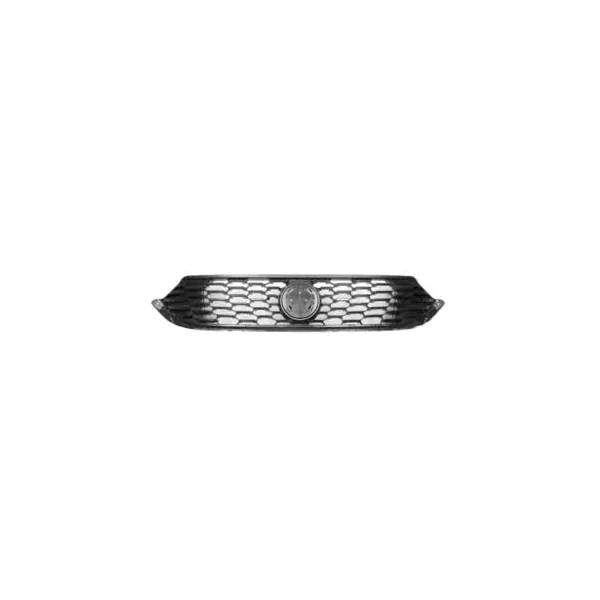 Grille de calandre centrale pour FIAT TIPO II phase 1, 2015-2020, mod. EASY, neuve, noire