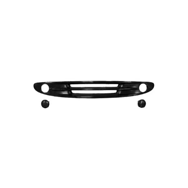 Grille de calandre centrale pour SMART FORTWO, 2003-2007, pare chocs avant, Noire brillante, Neuve