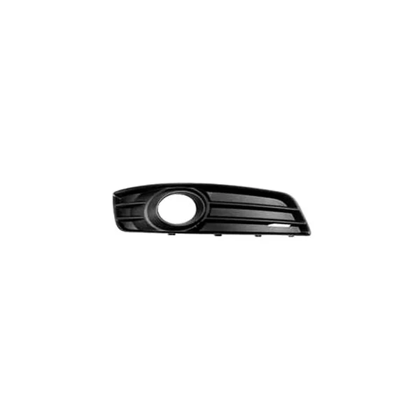 Grille de calandre droite pour AUDI A3 II ph.2 SPORTBACK 2008-2012, noire, (fermé), trou feu AB