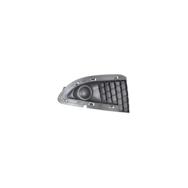 Grille de calandre droite pour LANCIA YPSILON II ph. 1 2011-2015 avec sièges antibrouillard fermée, noire, Neuve