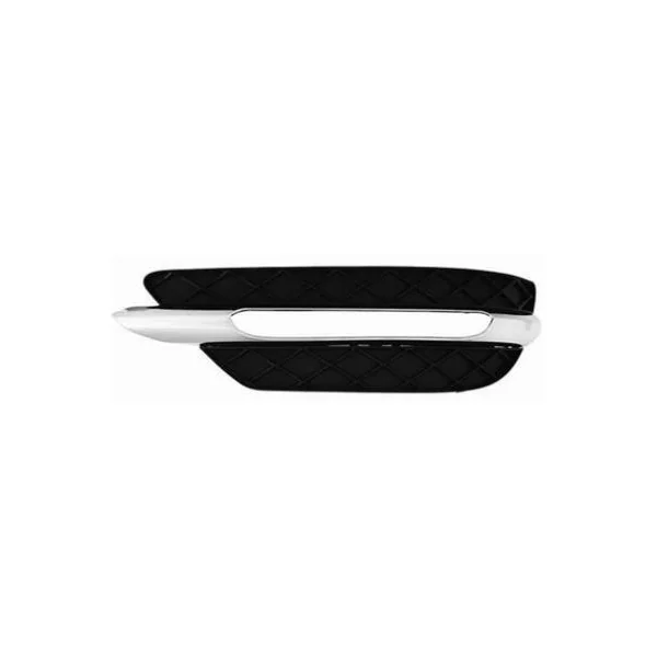 Grille de calandre droite pour MERCEDES (W204) CLASSE C ph. 2 2011-2014, trou antibrouillard, Neuve