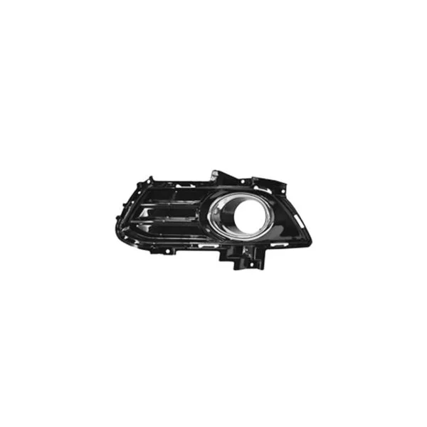 Grille de calandre gauche pare chocs avant pour FORD Mondeo IV phase 1, 2014-2019, trou AB, chromée/noir brillant, neuve
