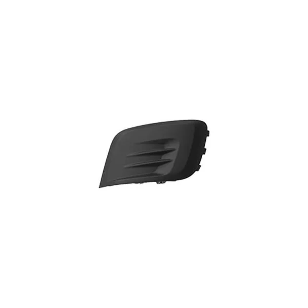 Grille de calandre gauche pour PEUGEOT PARTNER II ph.3 2015-2018, noire, cache feu antibrouillard