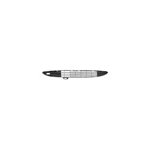 Grille de calandre inférieure pour PEUGEOT 206 ph.1, 1998-2003, noire, pare chocs avant