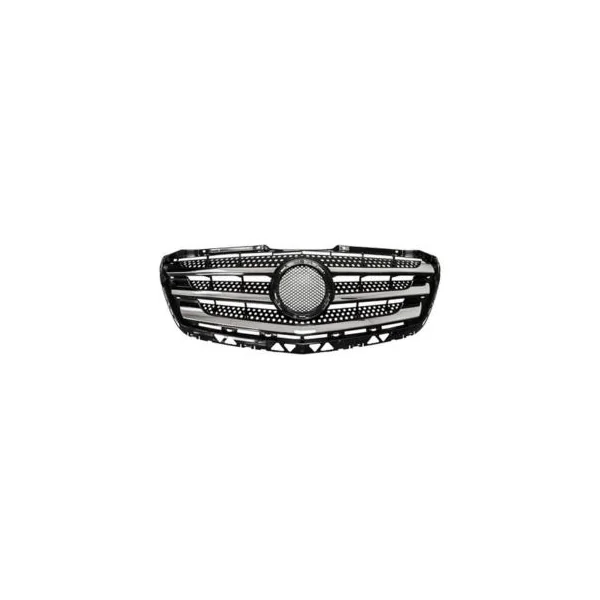 Grille de calandre radiateur pour MERCEDES SPRINTER II (W906) depuis 2013 > Noire et chromée, Neuve