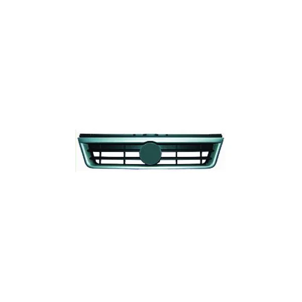 Grille de calandre supérieure pour FIAT DUCATO II phase 2, 2002-2006, noire, pare chocs avant