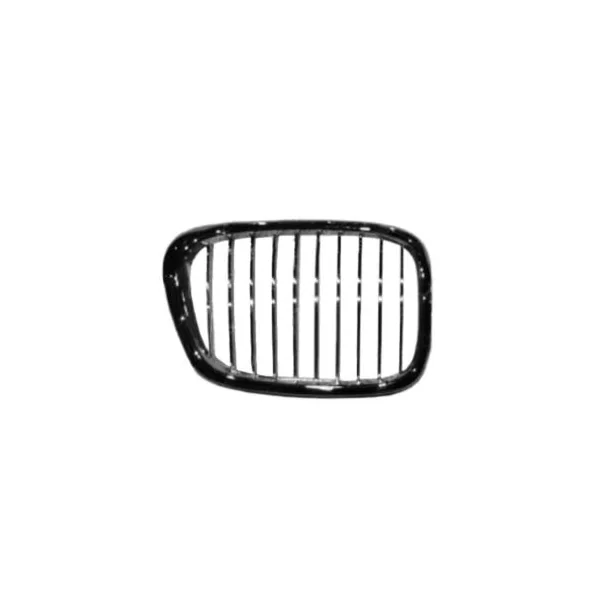 Grille de radiateur avant droite pour BMW Serie 5 E39, 2000-2003, chromée, Mod. M5, Neuve