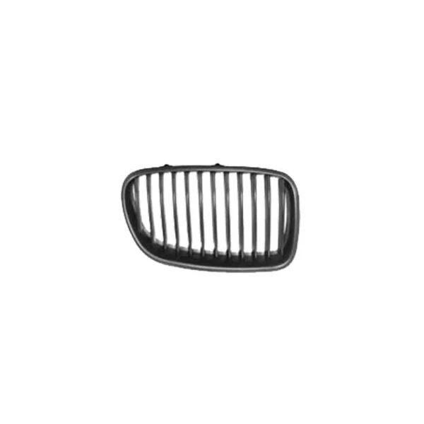 Grille de radiateur avant droite pour BMW Serie 5 F10, 2010-2013, chromée/noire, Neuve