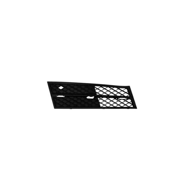Grille pare chocs avant droit pour BMW Serie 5 F10, 2010-2013, noire, Neuve