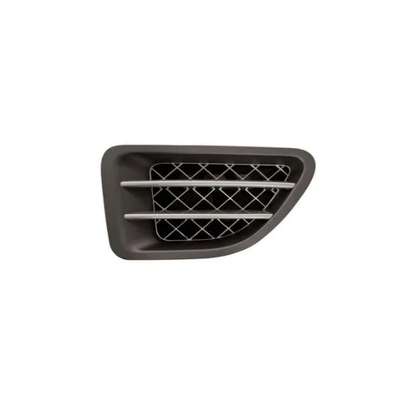 Grille pour aile avant droite pour LAND ROVER RANGE ROVER SPORT (LR320) 2005-2009, foncée/argentée, grise, Mod. Supercharged, Neuve